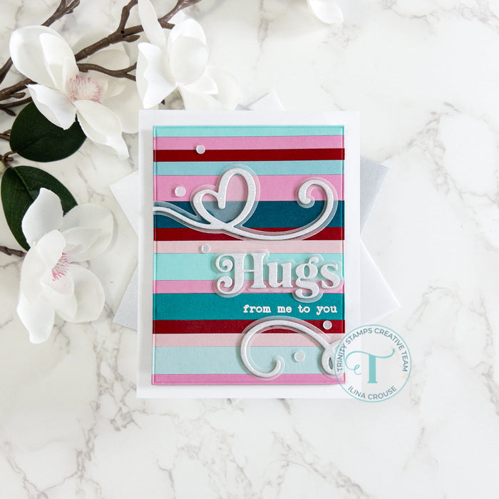 Mini Heart Swirl Die Set