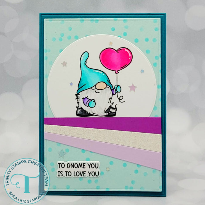 My One and Gnomely 4x6 Stamp Set