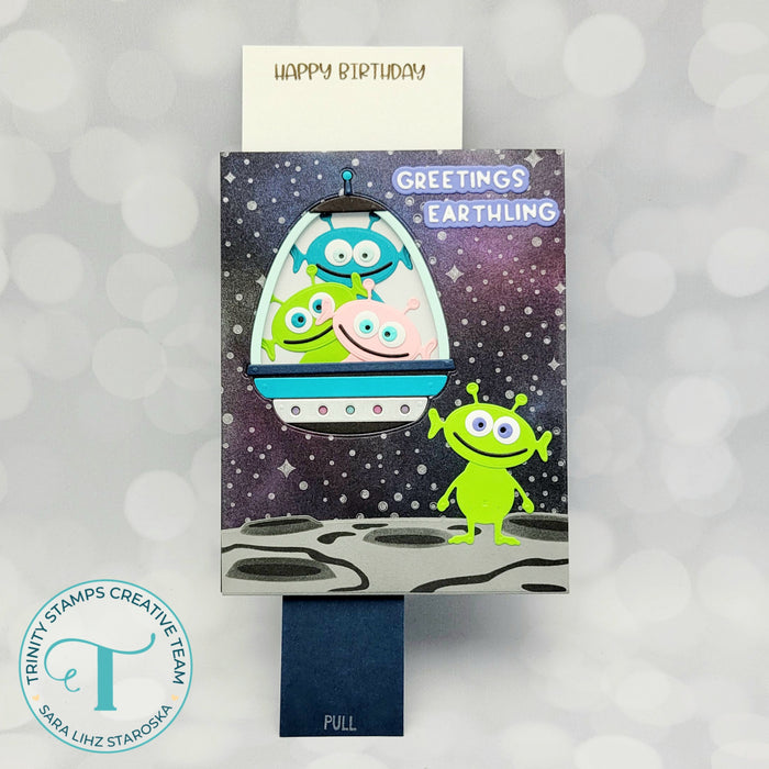 Emergency Card Die Set #3 - Double Slider - Sassy's LLC Collection