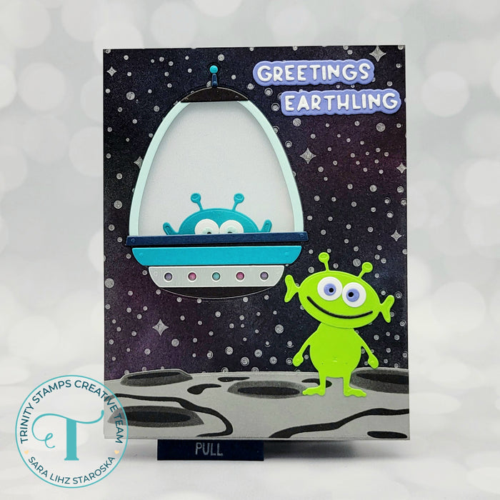 Emergency Card Die Set #3 - Double Slider - Sassy's LLC Collection