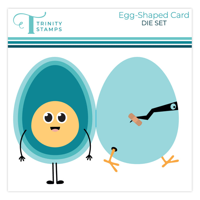 Egg-Shaped Card Die Set