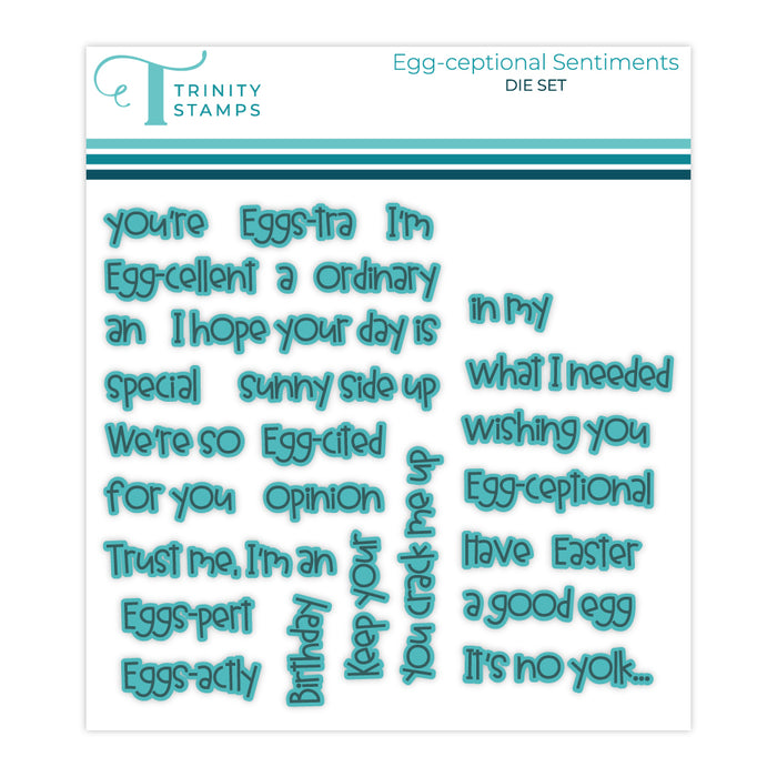 Egg-ceptional Sentiments Coordinating Die Set