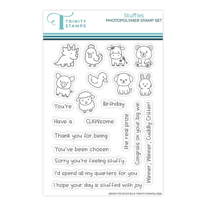 Stuffies 4x6 Stamp Set