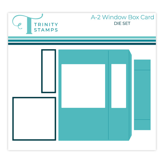 A-2 Window Box Card Die Set