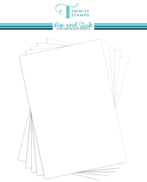 Rip and Stick 6"x9" Adhesive Sheet Pack