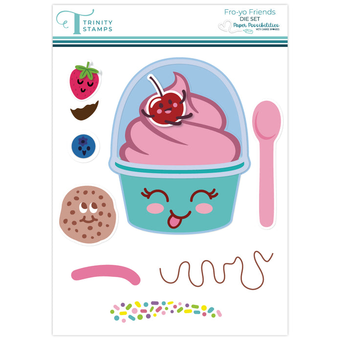 Fro-Yo Friends Die Set - Carrie Rhoades Collection
