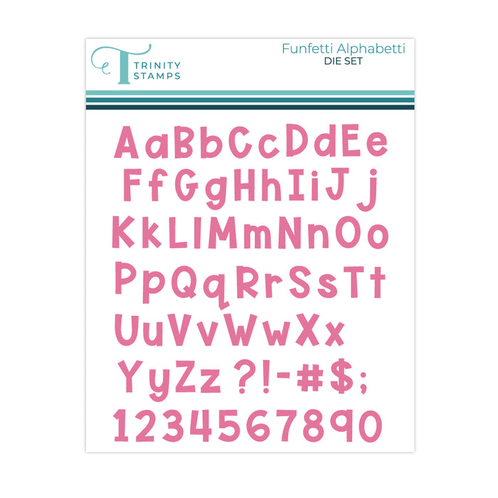 Funfetti Alphabetti Die Set