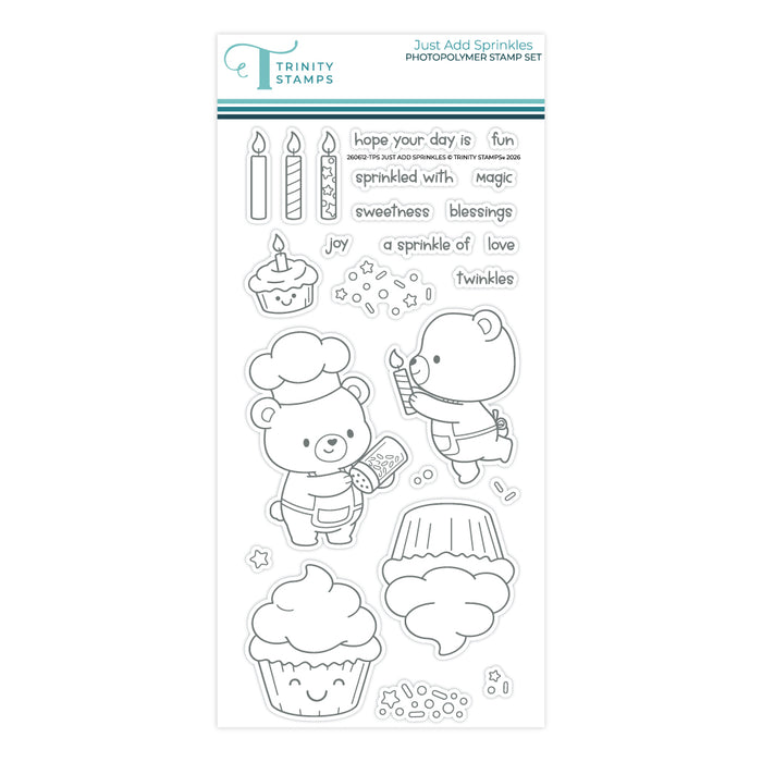 Just Add Sprinkles 4x8 Stamp Set