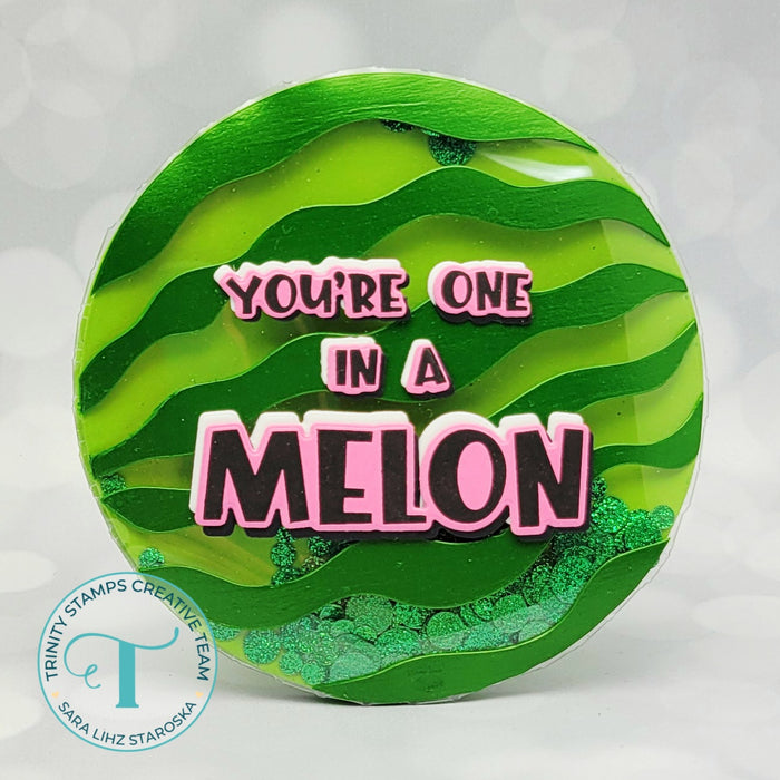 Thanks A Melon 3x3 Stamp and Die Set