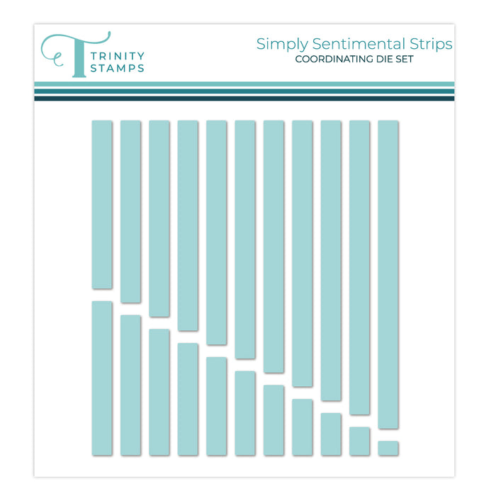 Simply Sentimental Strips Coordinating Die Set