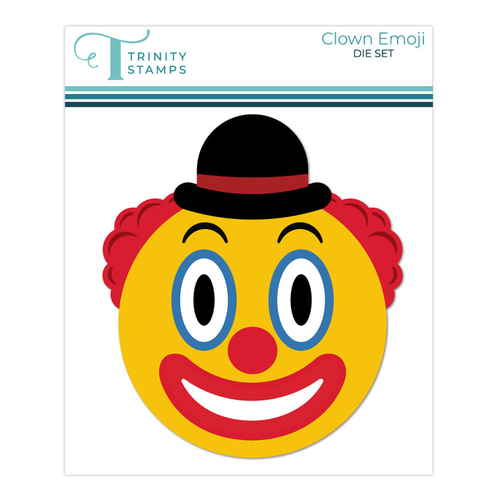 Clown Emoji Circle Card Add-on Die Set
