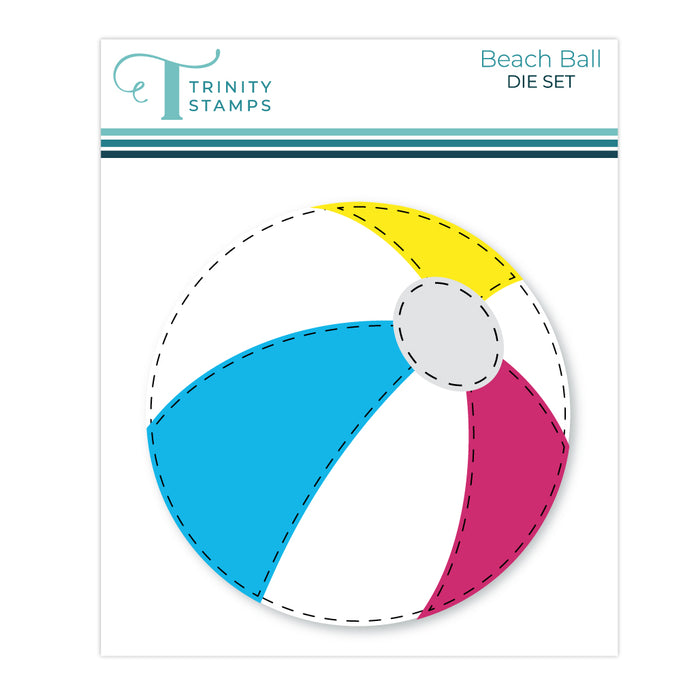 Beach Ball Circle Card Add-on Die Set