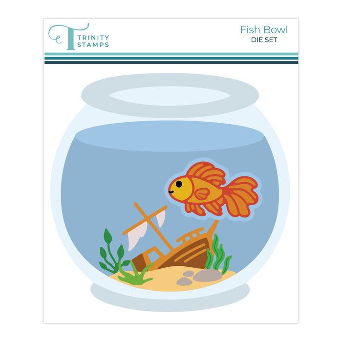 Fish Bowl Circle Card Add-on Die Set