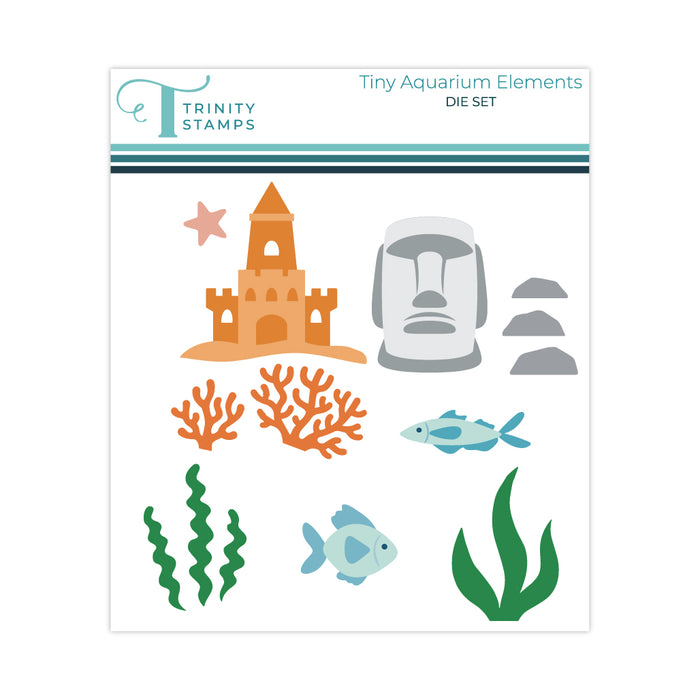 Tiny Aquarium Elements Die Set
