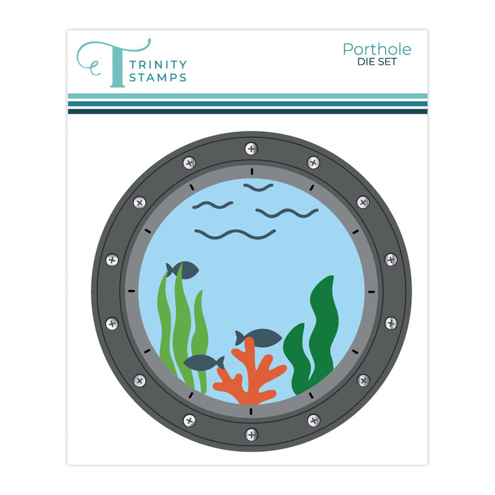 Porthole Circle Card Add-on Die Set