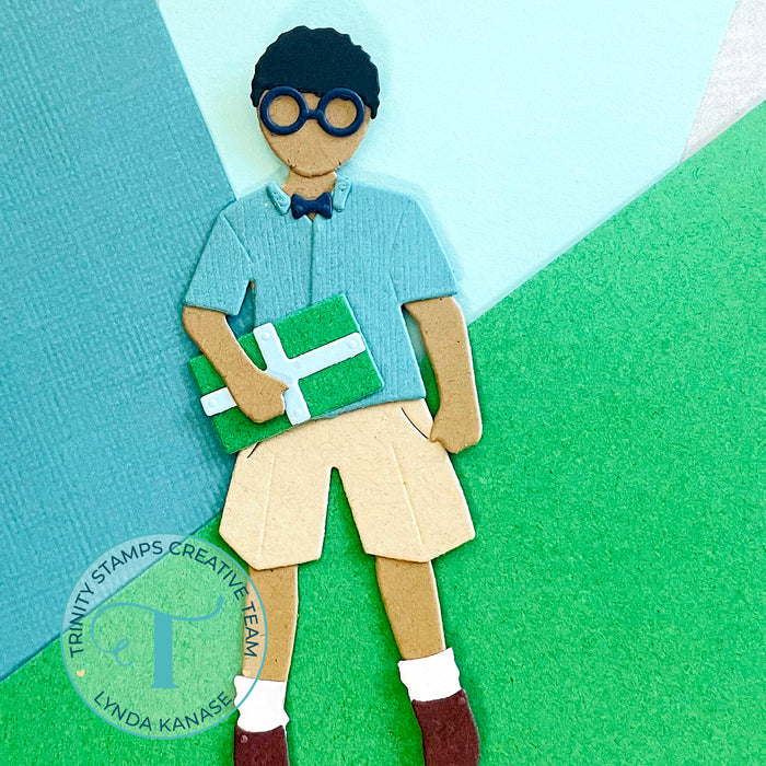 Paper Cut Characters Add-on: Boyish Charm - Lynda Kanase Collection