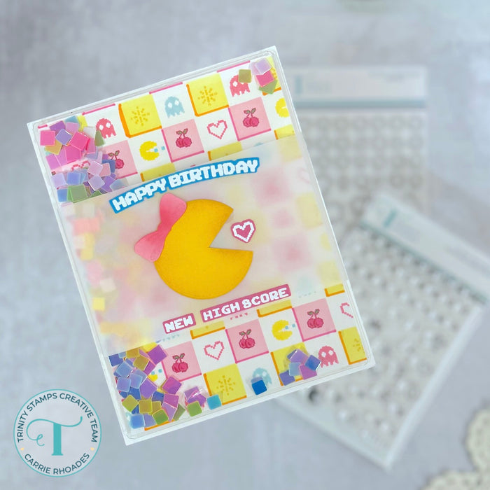 8-Bit Birthday 4x6 Stamp Set