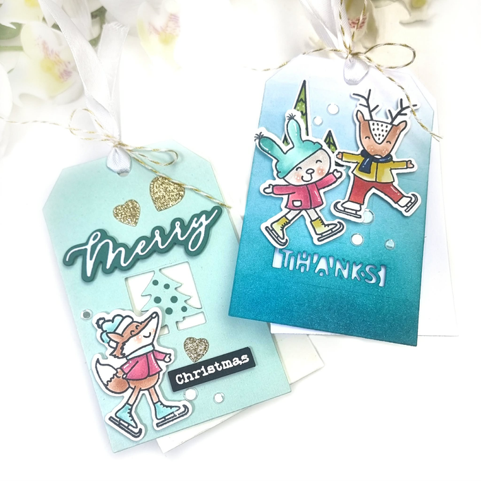 Ice Friends 4x8 Stamp Set