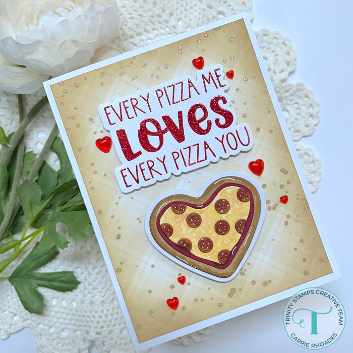 Every Pizza Me 3x4 Stamp Set