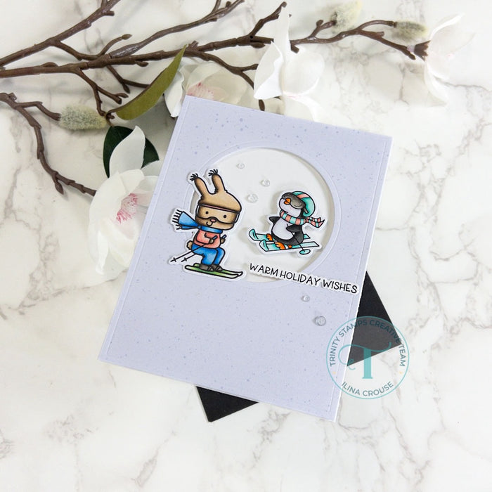 Frost Bite Cafe Coordinating Die Set