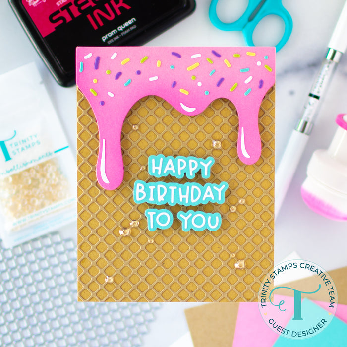 Waffle Texture Coverplate Die