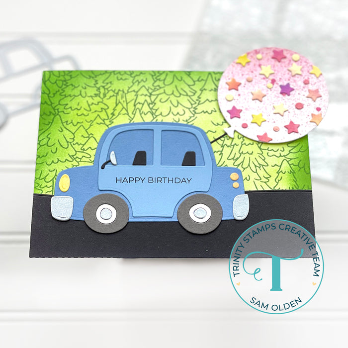 Doodle Car Die Set. *Craft Roulette Collection*