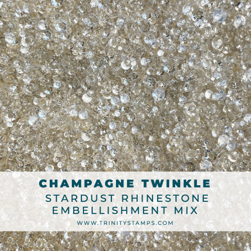 Champagne Twinkle Stardust Rhinestones