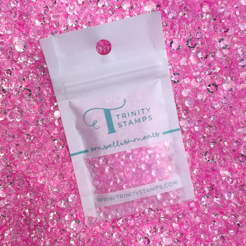 Pink Twinkle Stardust Rhinestones