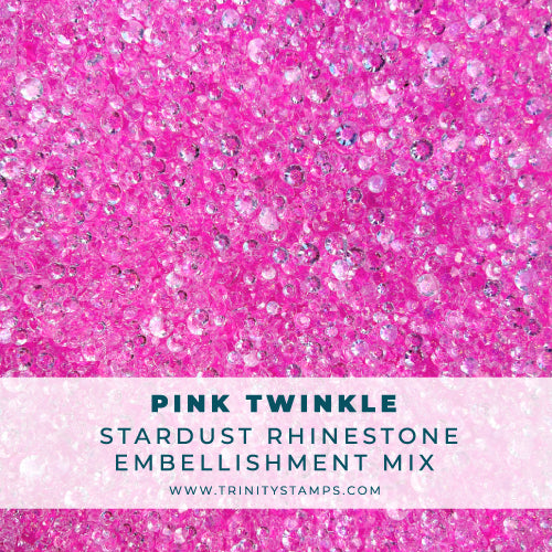 Pink Twinkle Stardust Rhinestones