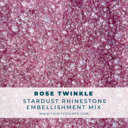 Rose Twinkle Stardust Rhinestones