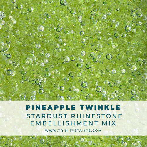 Pineapple Twinkle Stardust Rhinestones