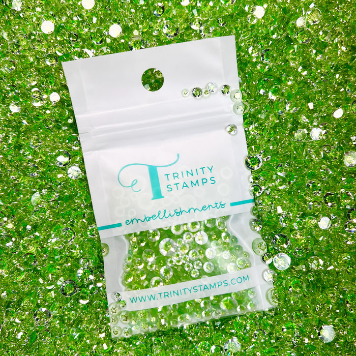 Citron Twinkle Stardust Rhinestones