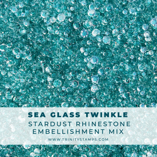 Sea Glass Twinkle Stardust Rhinestones