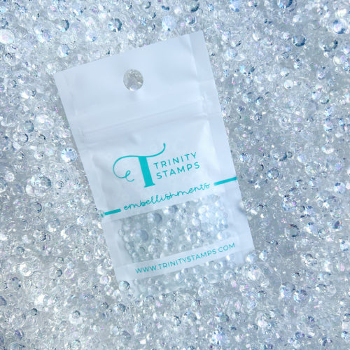 Clear Twinkle Stardust Rhinestones