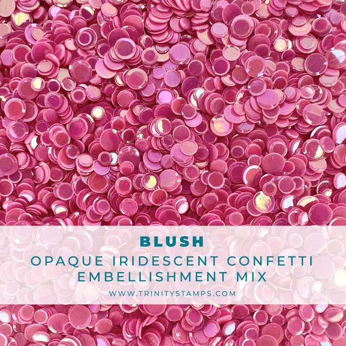 Blush Opaque Shine Confetti