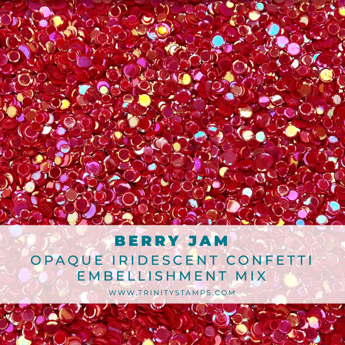 Berry Jam Opaque Shine Confetti