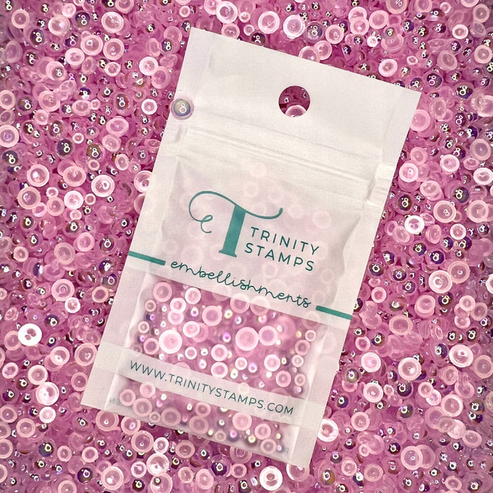 Pale Pink Bubble Embellishments