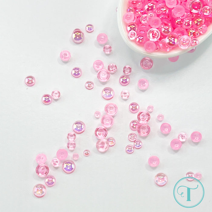Candy Pink Bubble Embellishments