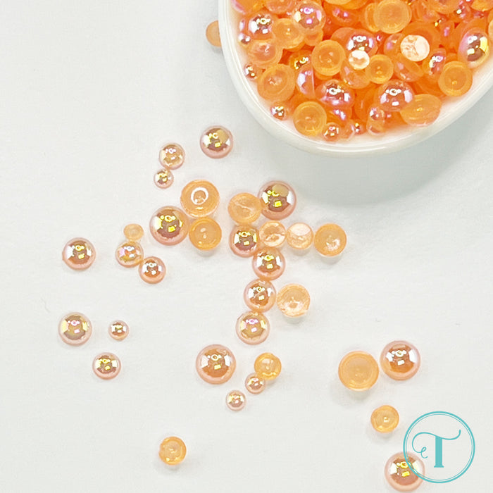 Orange Fizz Bubble Embellishments