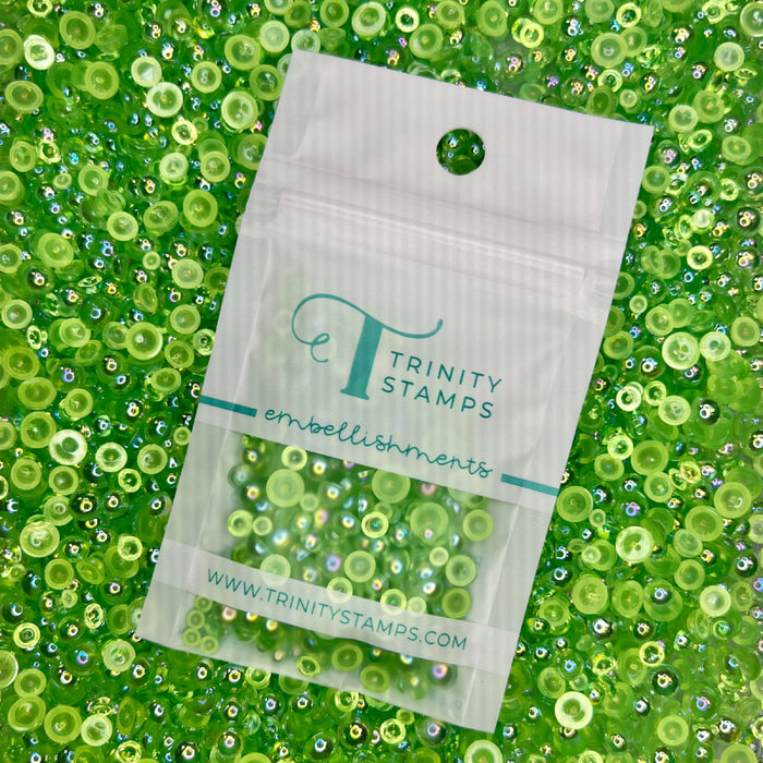 Sour Apple Bubble Embellishments