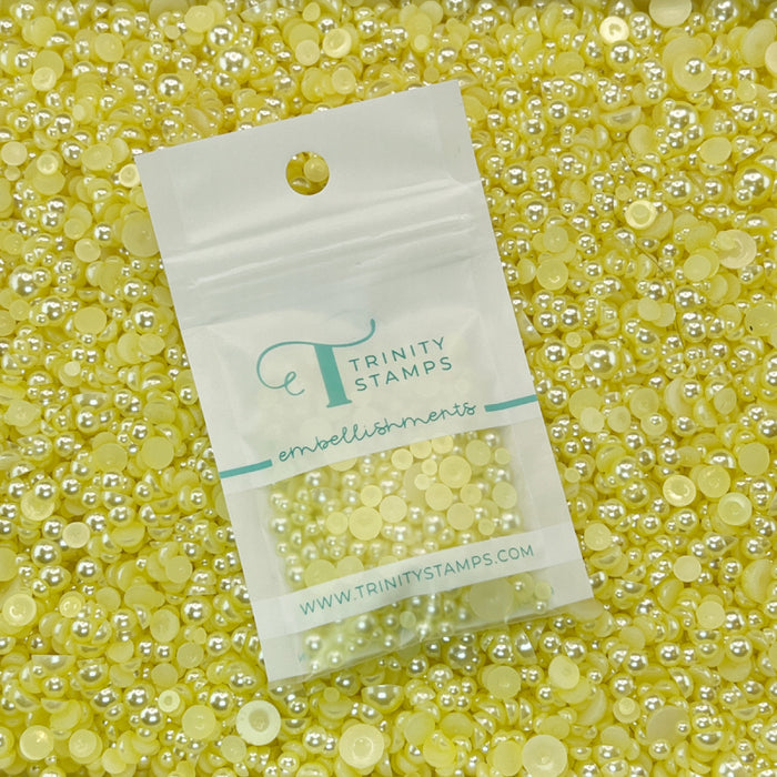 *Last Chance* Lemon Meringue Satin Baubles