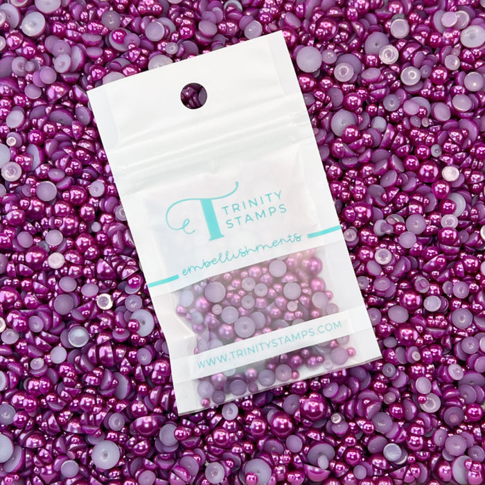 Boysenberry Satin Baubles