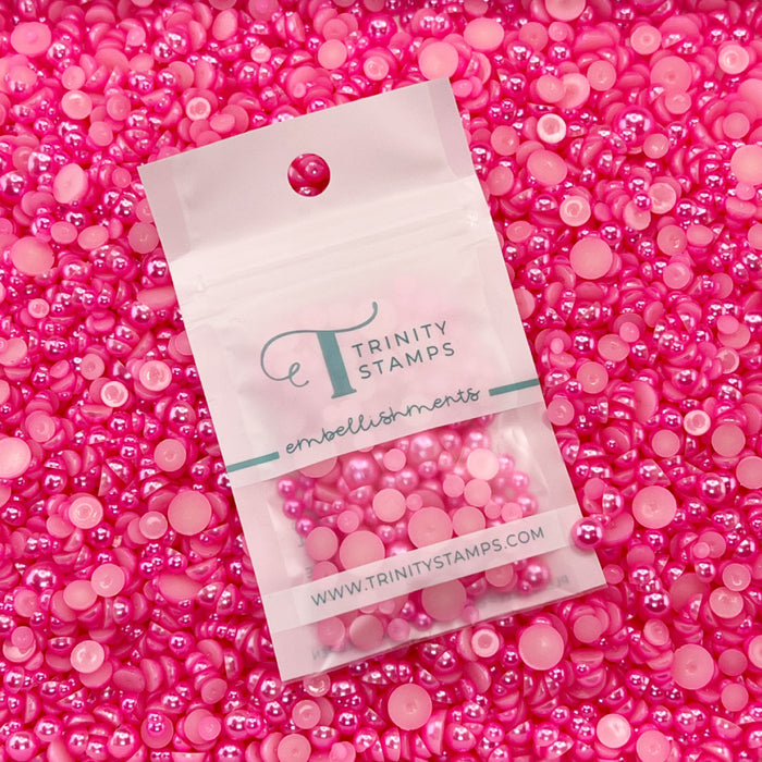 Popsicle Pink Satin Baubles