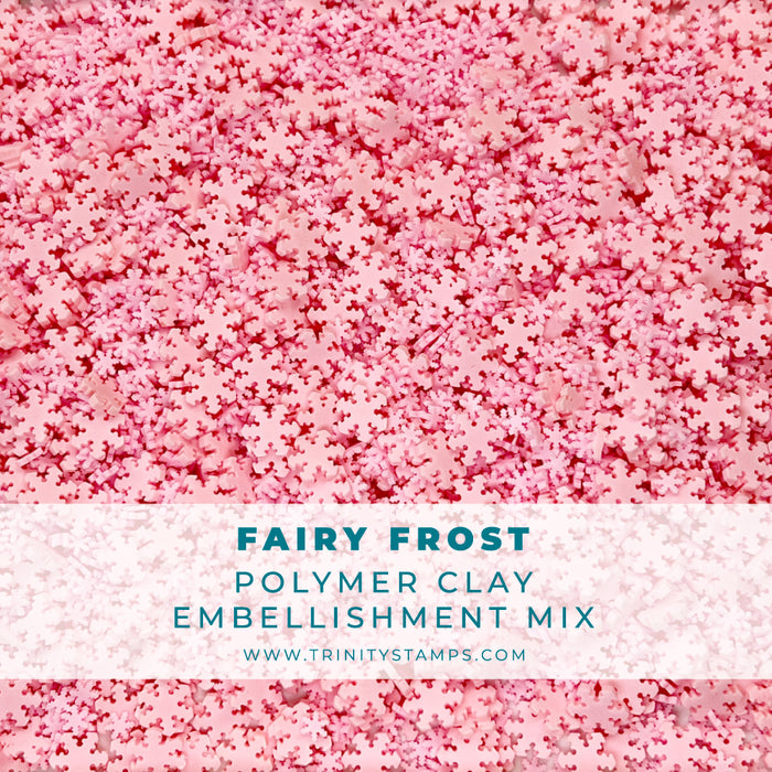 Fairy Frost Clay Embellishments