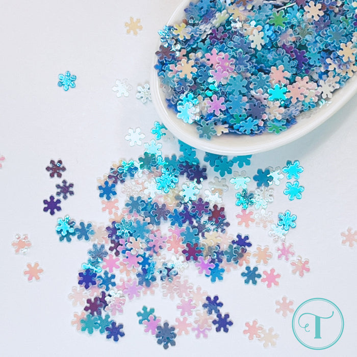 Blizzard Snowflake Confetti Mix