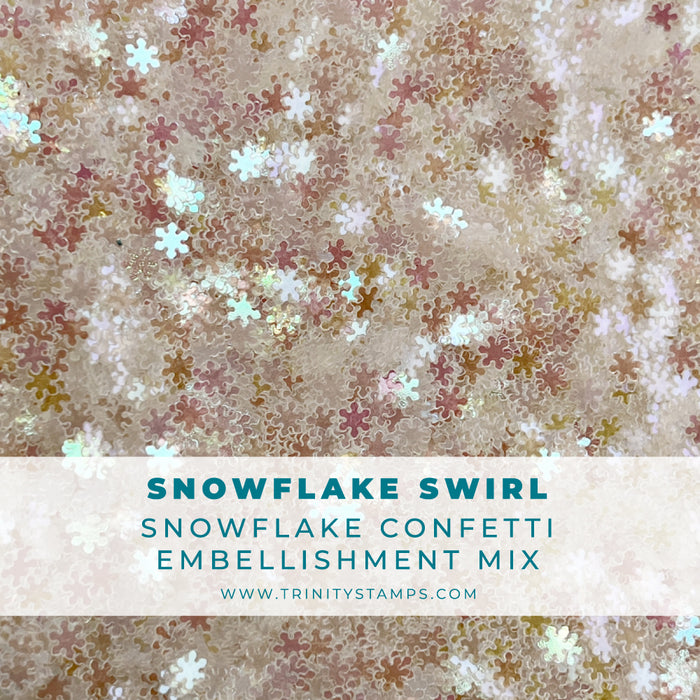 Snowflake Swirl Confetti Mix