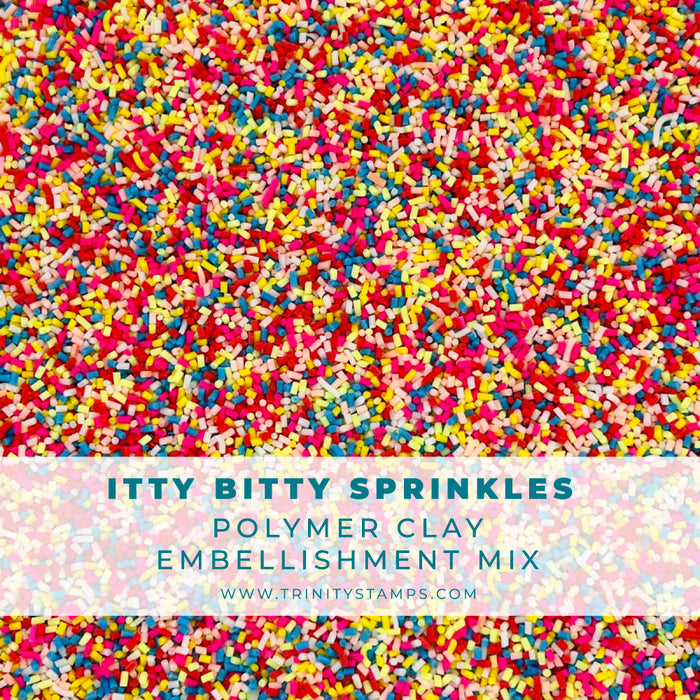 Itty Bitty Sprinkles Clay Embellishments