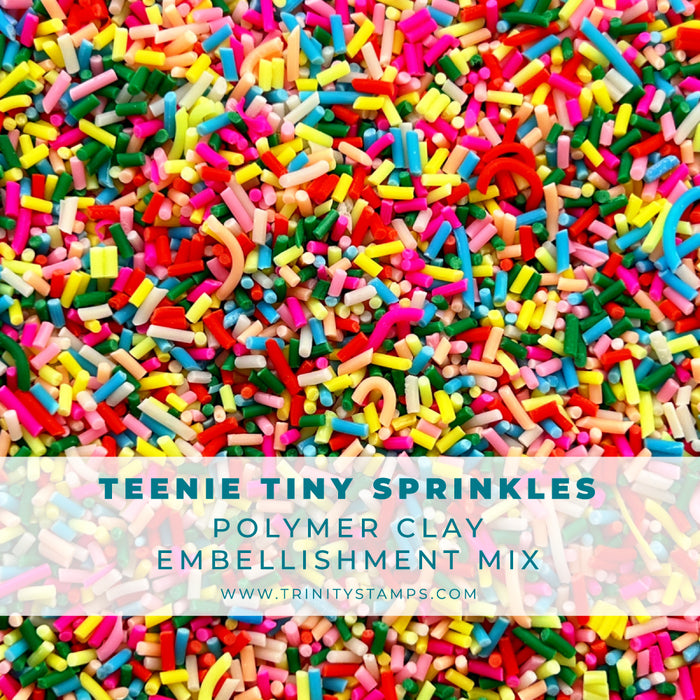 Teenie Tiny Sprinkles Clay Embellishments