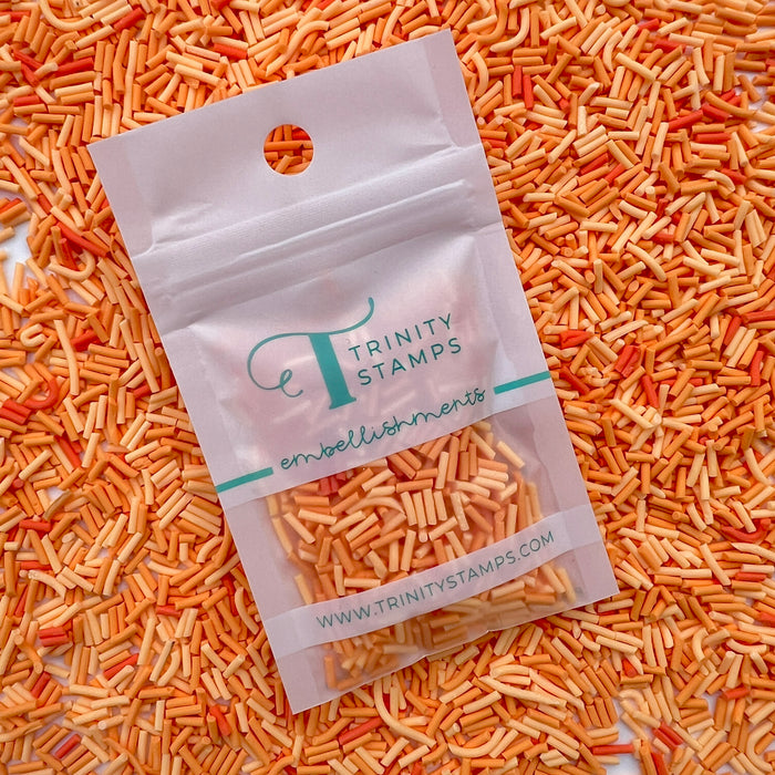 Shredded Cheddar Sprinkles Clay Embellishments
