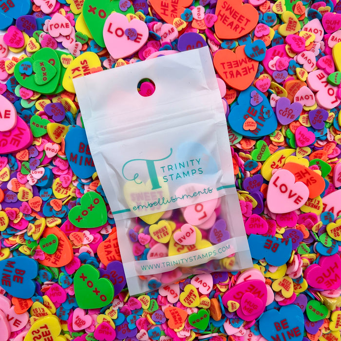 Conversation Sweeties Clay Embellishments